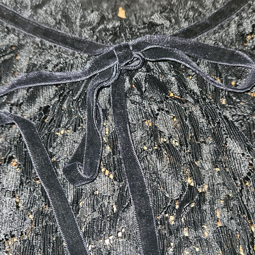 Worthington Black Lace Top